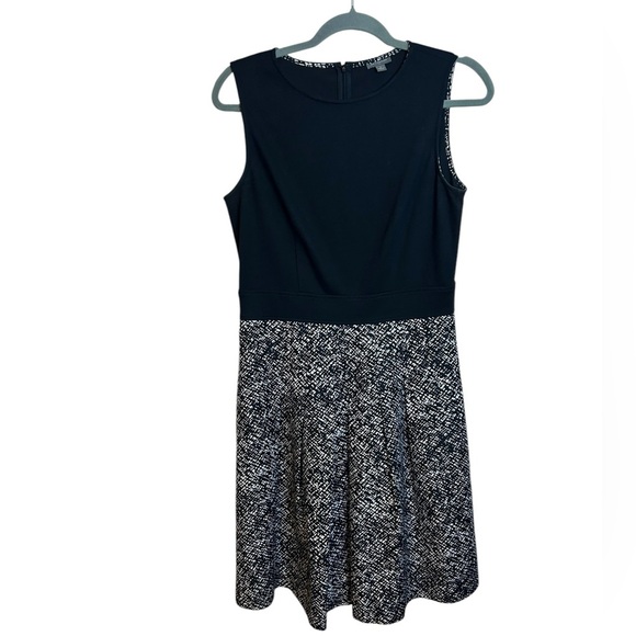 Ann Taylor Speckled Fit & Flare Career Dress - Picture 1 of 2